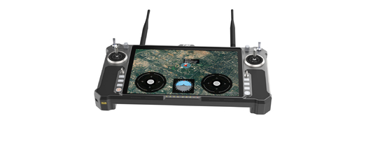 T30 todo-em-um GCS portátil é perfeitamente adequado para suicídio e FPV drones com alta luminosidade FHD touch screen
