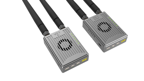 OFDM e MIMO Uav Communication Data Link 2.4G módulos de 3 frequências