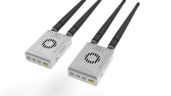 Ligação de dados sem fio do Uav de LTE digital com entrada dupla e saída de SBUS