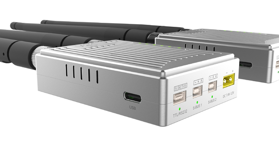 A relação de rádio 100g do UAV de Digitas com 2xSBUS move compatível todos os protocolos de rede